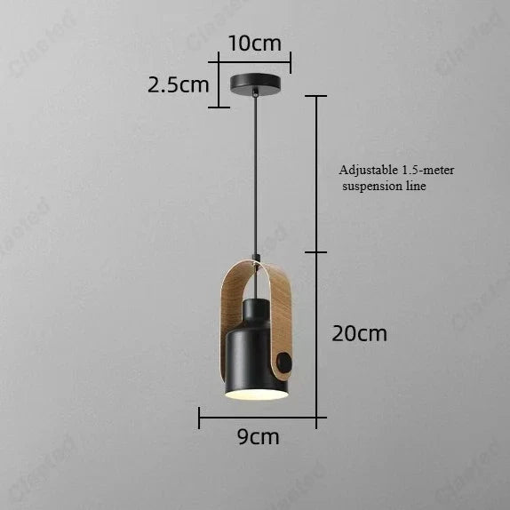 Modern Minimalist LED Japanese Chandelier Living Room Dining Room Bar Bedroom Decorative Lighting Lamps