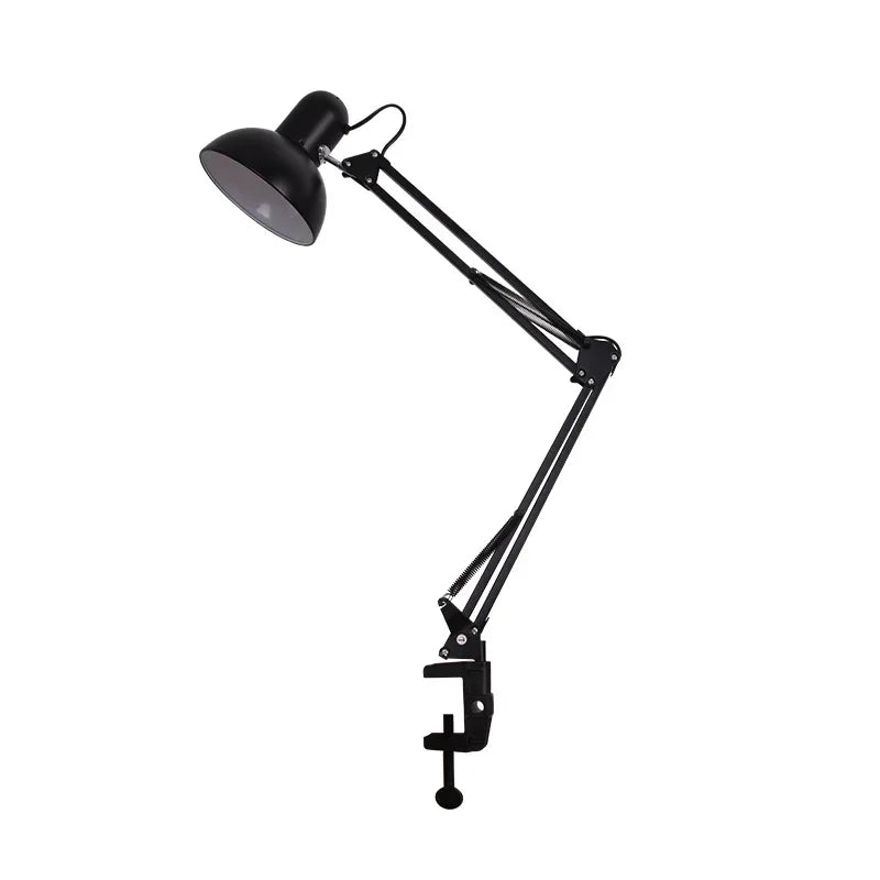 LED Eye Protection Table Lamp Long Arm Folding Clip Lamp Learning Nail Art Embroidery Shooting Work Fill Light Desk Lamp