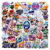 10/30/50pcs Cartoon Ins Cute Flower Graffiti Stickers Aesthetic Decals Kids Toy Scrapbook Diary Phone Laptop Waterproof Sticker