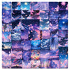 10/30/50pcs Cute INS Style Starry Sky Aesthetic Stickers for Girl Scrapbook Laptop Fridge Suitcase Phone Car Decoration Sticker