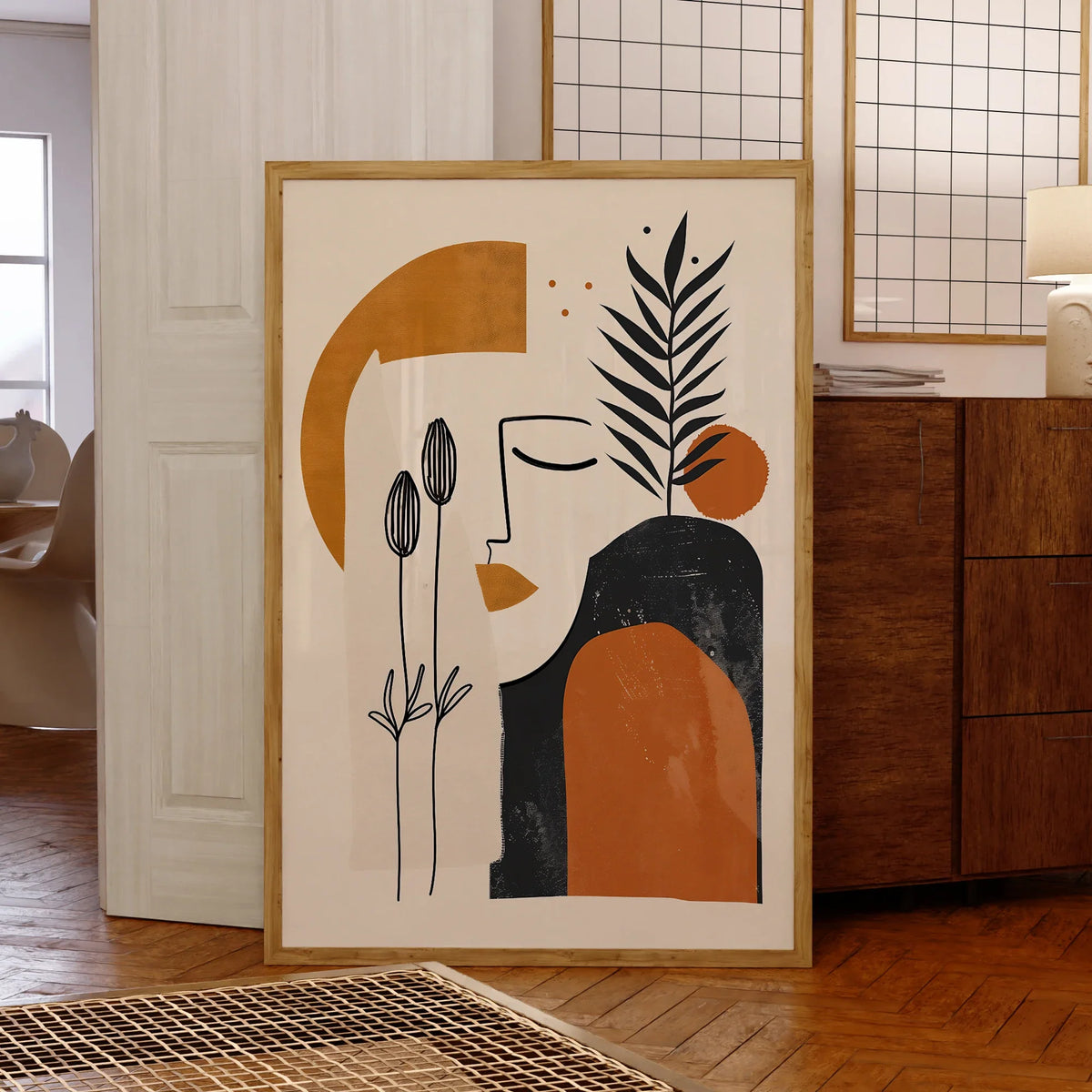 Modern Abstract Moderní Minimalismus Botanical Beauty Painting Poster Print Canvas Picture For Living Room Wall Art Home Decor