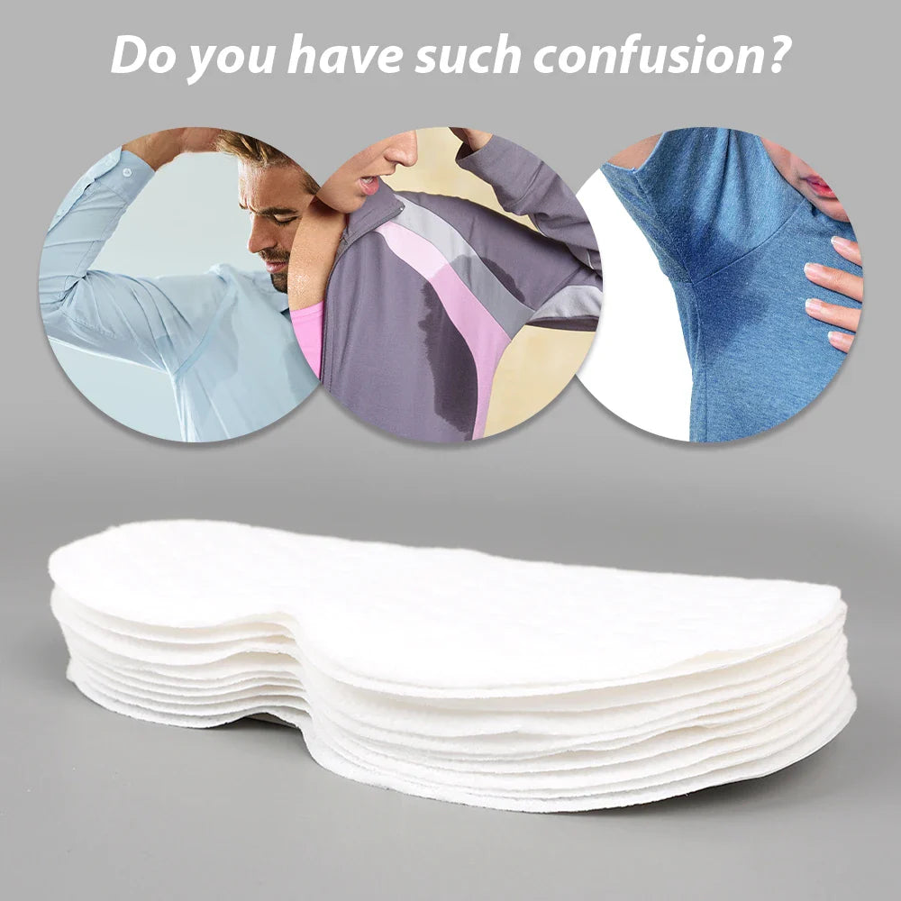 10-100pcs Disposable Sweat-absorbing Patch Summer Deodorant Cotton Pads Underarm Armpit Sweat Unisex Pad Dress Disposable Shield
