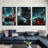 Trending Cars Retro Porsche 911 GT3 RS City Poster and Prints Canvas Painting Wall Art Pictures for Home Living Room Cuadros