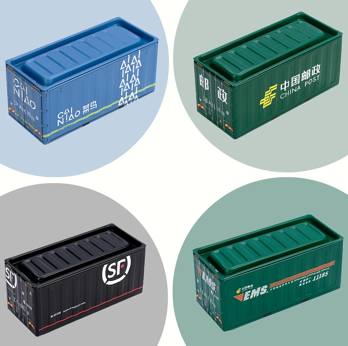 Mini Iron Storage Box Miniature Storage Iron Box Creative Decoration Collect Small Item Desktop Mini Container Model Xmas Gifts