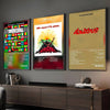 Singer Bob Marley Poster HD Art Sticky Wall Waterproof Home Living Room Bar Decoration