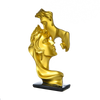 Our resin couple figurines are made of one-piece molding technology, the surface is neat and smooth, not easy to oxidize and fad