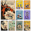 Classic Retro Wall Art Game Anime Cuphead Cartoon Characters HD Canvas Printed Poster Home Living Room Bedroom Decoration
