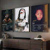 Rapper Lil Durk Deep Thoughts Poster HD Art Sticky Wall Waterproof Home Living Room Bar Decoration
