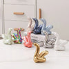 13.4cm Mini Creative Balloon Swan Abstract Ceramic Ornament Sculpture Study Room Statue Home Office Accessories Decoration Gift