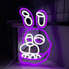 Bonnie The Rabbit Neon Sign, Used For Wall Decor, Usb Powered, Bedroom, Game Room, Club, Theme Party, Man Cave Sign Wall Lamp.