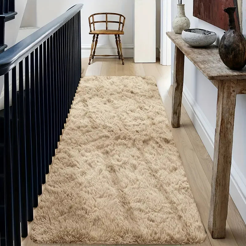 VIKAMA Comfortable Plush Carpet, Super Soft And Fluffy Bedroom Bedside Rug, Corridor And Hallway Floor Mat, Home Decoration