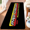 VIKAMA Flannel Racing Grade Long Rug Decorative Non-Slip Soft Cozy Soundproof Bedroom Sofa Bedside Long Rug Home Decoration