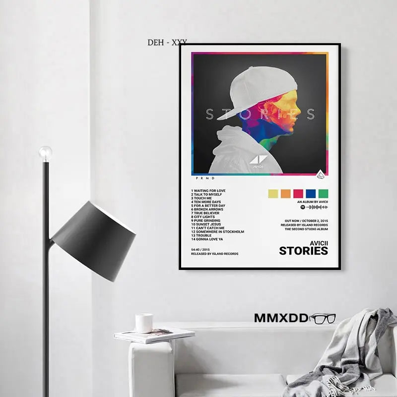 Music Album Covers Poster Gifts Juice Wrld,Tyler Hip Hop Rapper Singer Album Covers Canvas Painting Wall Art Pictures Room Decor