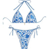 2026 New Halter String Triangle Two Piece Bikini Women Swimwear Female Swimsuit Bathers Bathing Swimming Suit Beachwear Summer