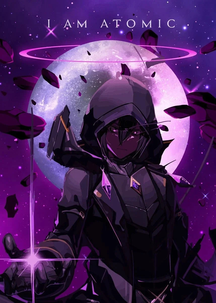 The Eminence in Shadow Anime Covers Poster Canvas Printing Japanese Anime Wall Art Decor I AM ATOMIC Animation Gaming Room Decor