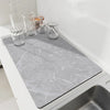 VIKAMA Kitchen Dish Drying Mat Quick-Drying Coffee Drainage Mat Tableware Drainage Mat Tableware Placemat Carpet Home Decor