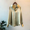 2025Spring Shirt And Blouses New Sweater Cardigans Woman Top Knitted Korean Long Sleeve Lapel Button Elegance Sweet Casual Coats