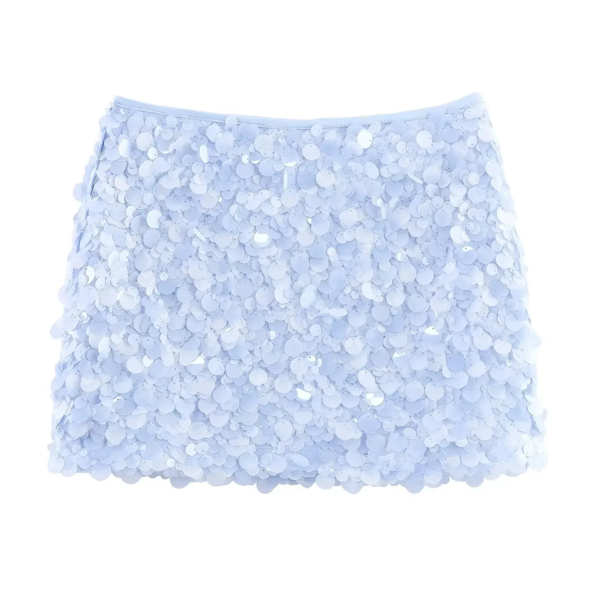 Ladies Sequin Mini Skirt European and American Style Skirt Summer New Fashion Women's Clothing Simple Slim Hip Dress