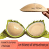 Self-Adhesive Bra Pads (2-Pack) – Thickened, Invisible, for Swimwear & Push-Up Bras