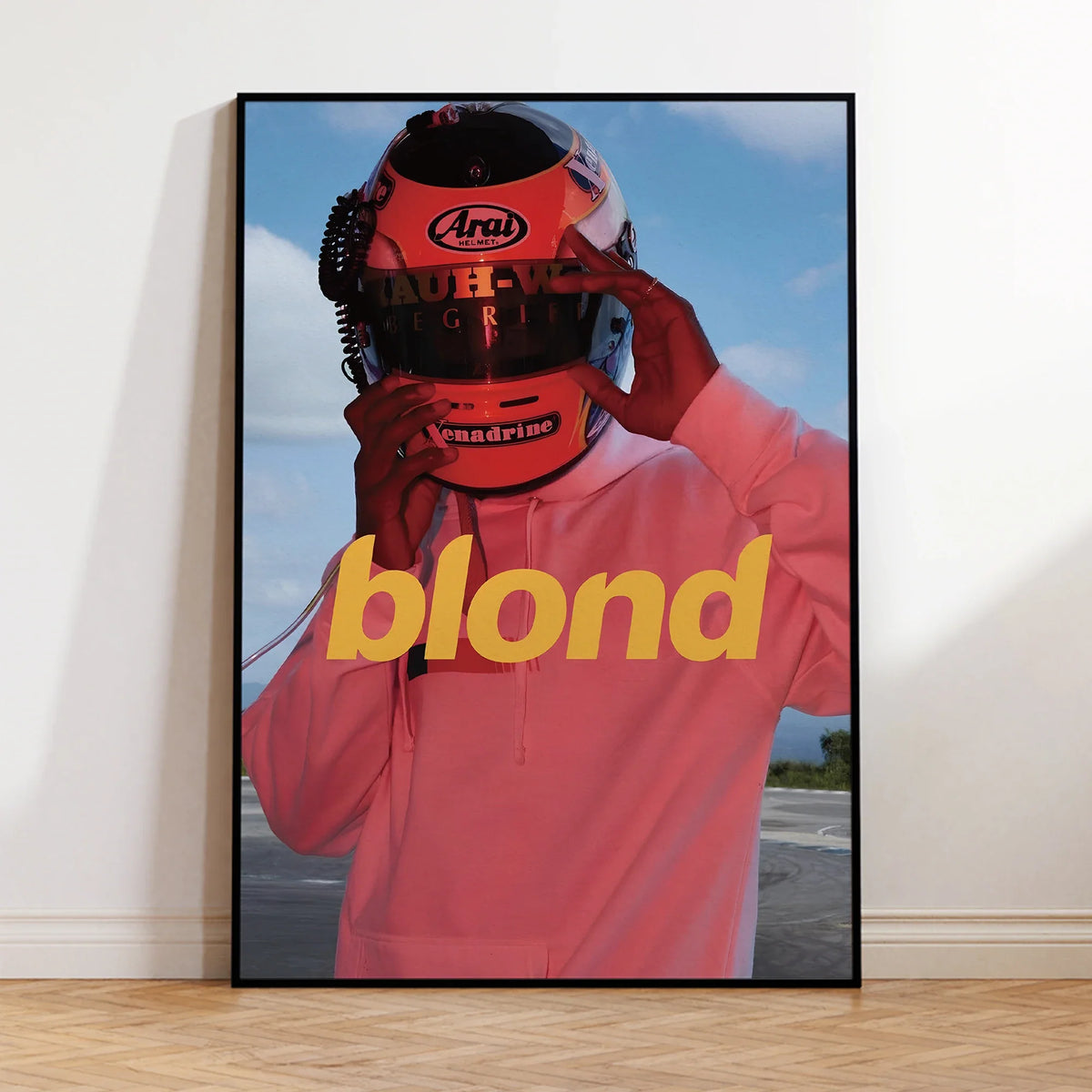 Modern Racing Blond Frank Ocean Cars Rap Hypebeast Fashion Wall Art Canvas Painting Posters For Living Room Home Decor
