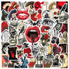 10/30/50pcs Cool Horror Poster Waterproof Stickers Laptop Skateboard Luggage Motorcycle Guitar Phone Fridge Car Sticker Decals