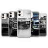 American Cars Phone Case For Iphone 13 12 11 Pro Max Mini Xs X Xr 8 7 Plus 6s 6 Se 2020 Transparent Cover Shockproof Scratch Resistant Phone Case