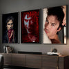 Damon Salvatore The Vampire Diaries Poster Sticky Wall Art Printing Waterproof Home Living Bed Room Bar Aesthetic Decor