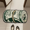 VIKAMA Creative Dollar Rug, Comfortable Non-Slip Indoor Area Mat, Bedside Rug For Bedroom, Bathroom Foot Mat Home Decor