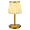 LED Table Lamp USB Pleated Atmosphere Light Restaurant Bar Night Light Coffee Bedroom Decorative Art Lighting