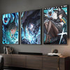 Zenless Zone Zero Hoshimi Miyabi Poster Sticky Wall Art Printing Waterproof Home Living Bed Room Bar Aesthetic Decor