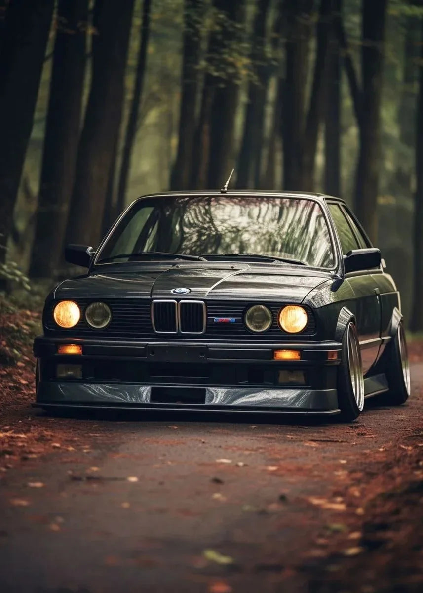 Modern Painting Cars E30 M3 Poster and Prints Canvas Wall Art Pictures for Home Decoration Living Room