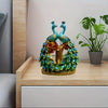 Resin peacock decorations, peacock decorations, holiday decorations, christmas decorations, peacock lovers, peacock gifts。