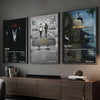 Rapper L-Lil B-Baby Poster Sticky Wall Art Printing Waterproof Home Living Bed Room Bar Aesthetic Decor