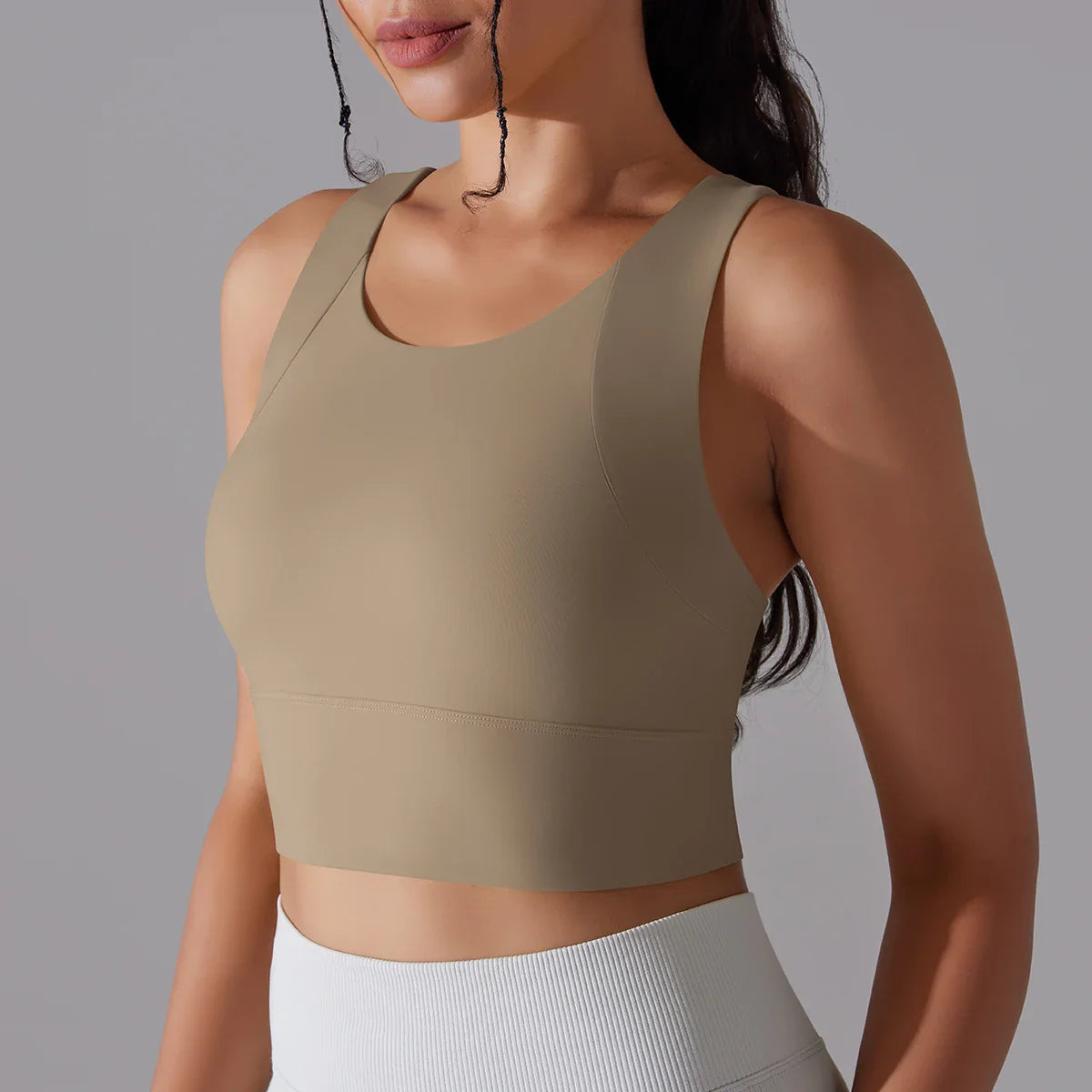 Nylon Sexy Women's Sports Bra Top Women Tight Elastic Gym Sport Yoga Bras Crop Top Yoga Clothes Stretch Women Sports Underwear