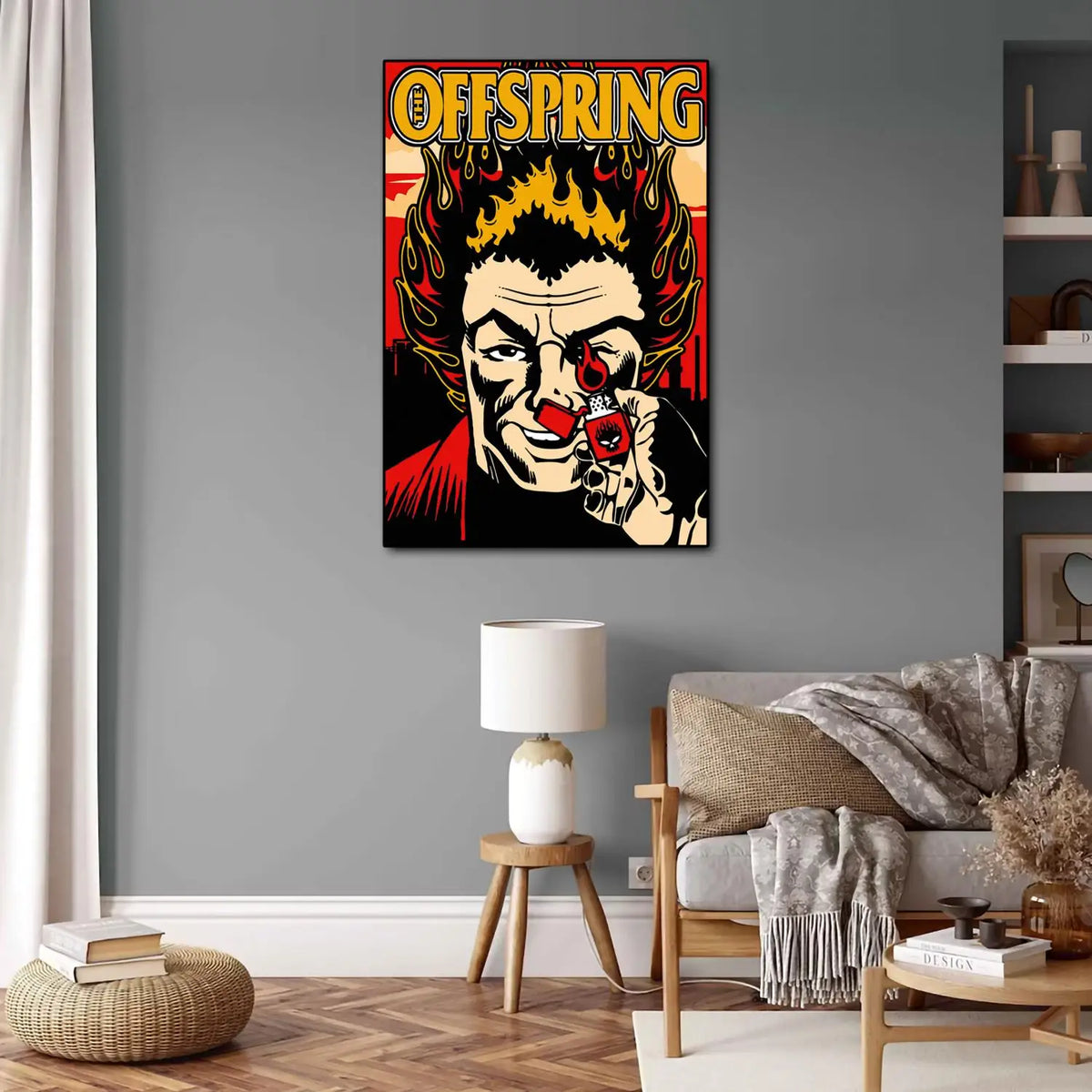 the offspring Anime Video Game Canvas Art Poster and Wall Art Picture Print Modern Family bedroom Decor Posters