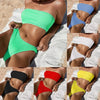 Fashion Bikini Textured Swimwear Women 2026 High Cut Swimsuit Women Bathing Suits Solid Brazilian Bikinis Set
