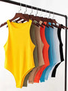 summer solid sexy bodycon women bodysuits female 4 color green slim casual  bodysuit chic lady club short playsuits femme
