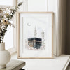 Modern Muslim Islam Kaaba Islamic Ramadan Wall Art Print Canvas Painting Poster Picture For Living Room,Bedroom Home Decor