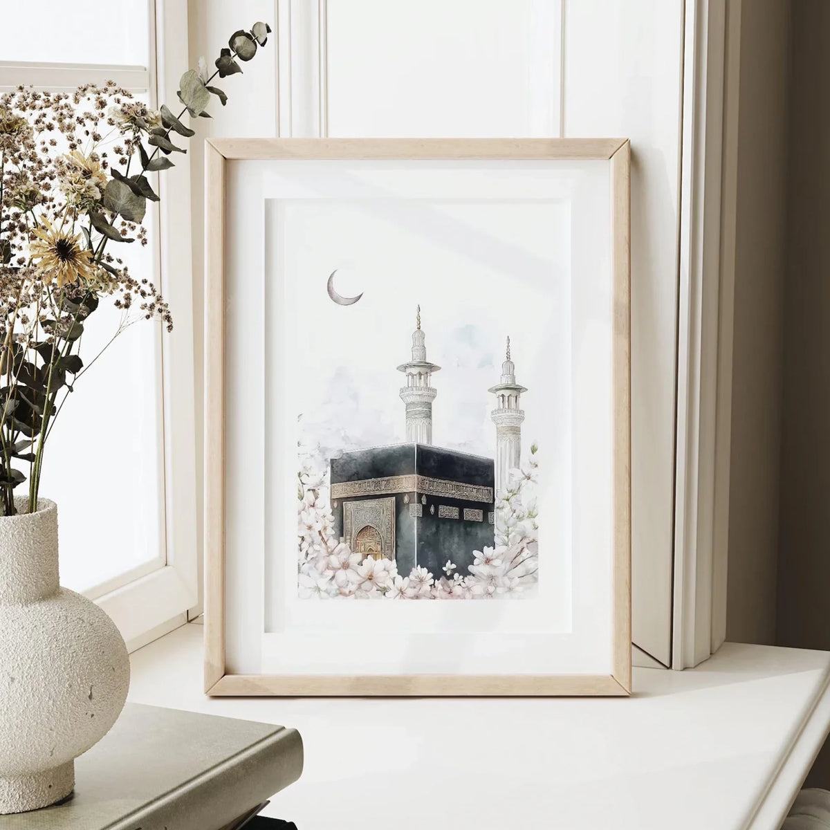 Modern Muslim Islam Kaaba Islamic Ramadan Wall Art Print Canvas Painting Poster Picture For Living Room,Bedroom Home Decor