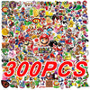 100/200/300Pcs Cartoon Super Mario Game Stickers Laptop Notebook Skateboard Fridge Phone Waterproof Decal Sticker Kids Toys