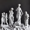 Ancient Greece Venus Emerging Goddess Resin Sculpture Handmade Classical Female Statue Aphrodite Ornament  Decor Art Collector