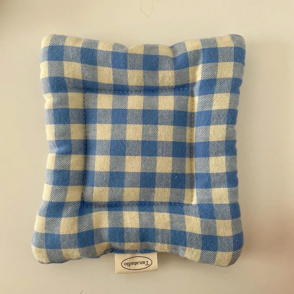 Coaster Fresh Pastoral Style Cotton Coaster Cloth Insulation Pad Table Mat Placemat Home Decoration Kitchen Accessories