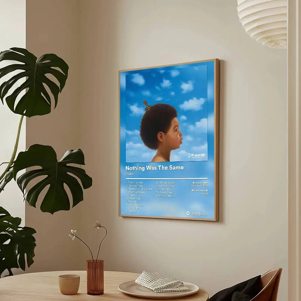 Singer Drake Some Sexy Songs 4 U Hot Album Poster HD Art Sticky Wall Waterproof Home Living Room Bar Decoration