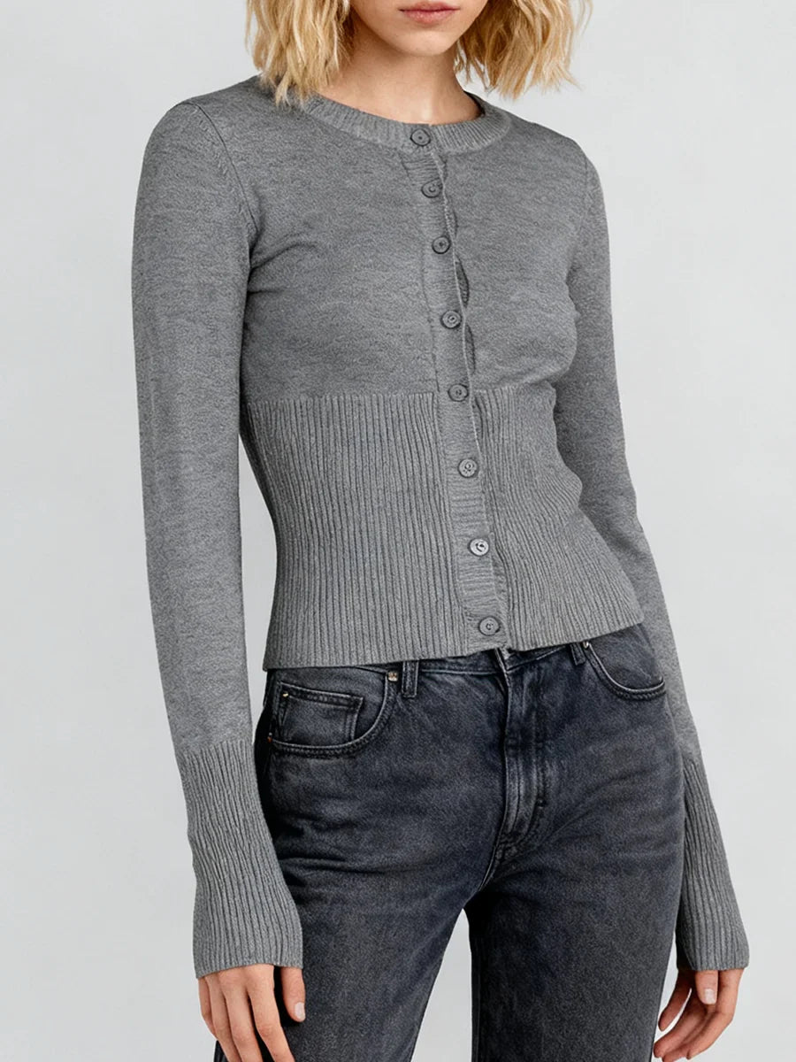 Pink Twist Cotton Long Sleeve Knitted Cardigan Women Simple Button Casual Preppy Style Jumper Sweet Cute Simple Sweater Top New