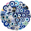 10/30/50pcs Gothic Turkish Evil Eye Graffiti Stickers Aesthetic Decals Skateboard Motorcycle Phone Car Cool Waterproof Sticker