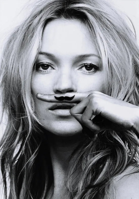 Kate Moss Print Poster Fashion Print Life Is Joke Print Fashion Decor Model Poster Cafe Aesthetic Poster Canvas Painting Decor