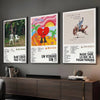 Singer B-Bad B-BunnyS Poster Sticky Wall Art Printing Waterproof Home Living Bed Room Bar Aesthetic Decor