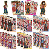 8/16/24PCS American TV Series 5 Cartoon DIY Decoration Phone Notebook Stationery Waterproof Stickers