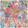 50/100PCS Cartoon Flower Fairy Star Film Graffiti Stickers Decorative Guitar Notebook Luggage DIY Stickers