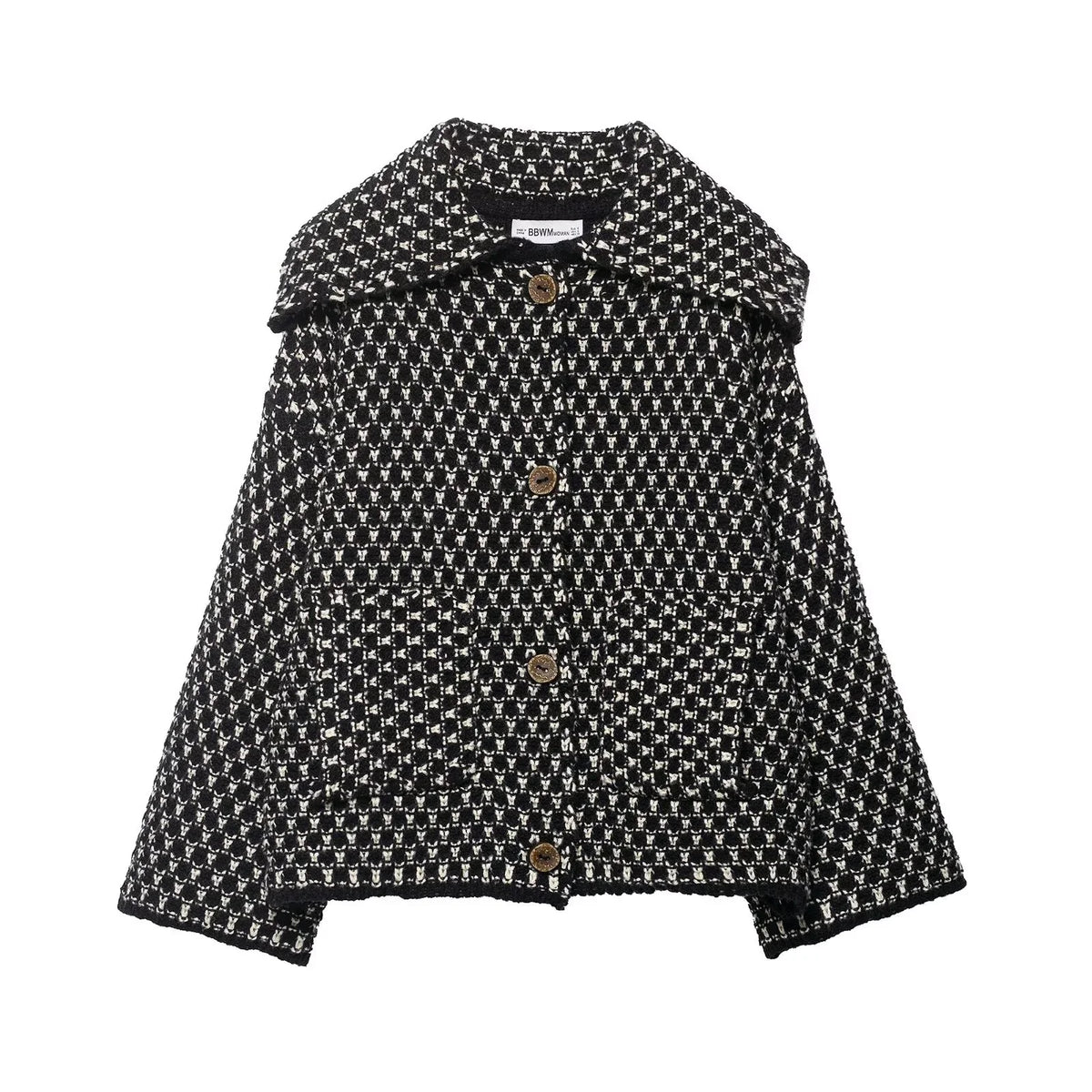 Korean style women's autumn and winter 2025 new loose and slimming casual knitted cardigan temperament jacket